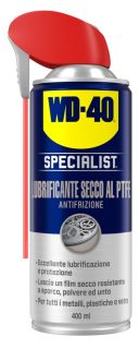 WD-40 SPECIALIST LUBRIFICANTE SECCO AL PTFE ANTI FRIZIONE 400 ML